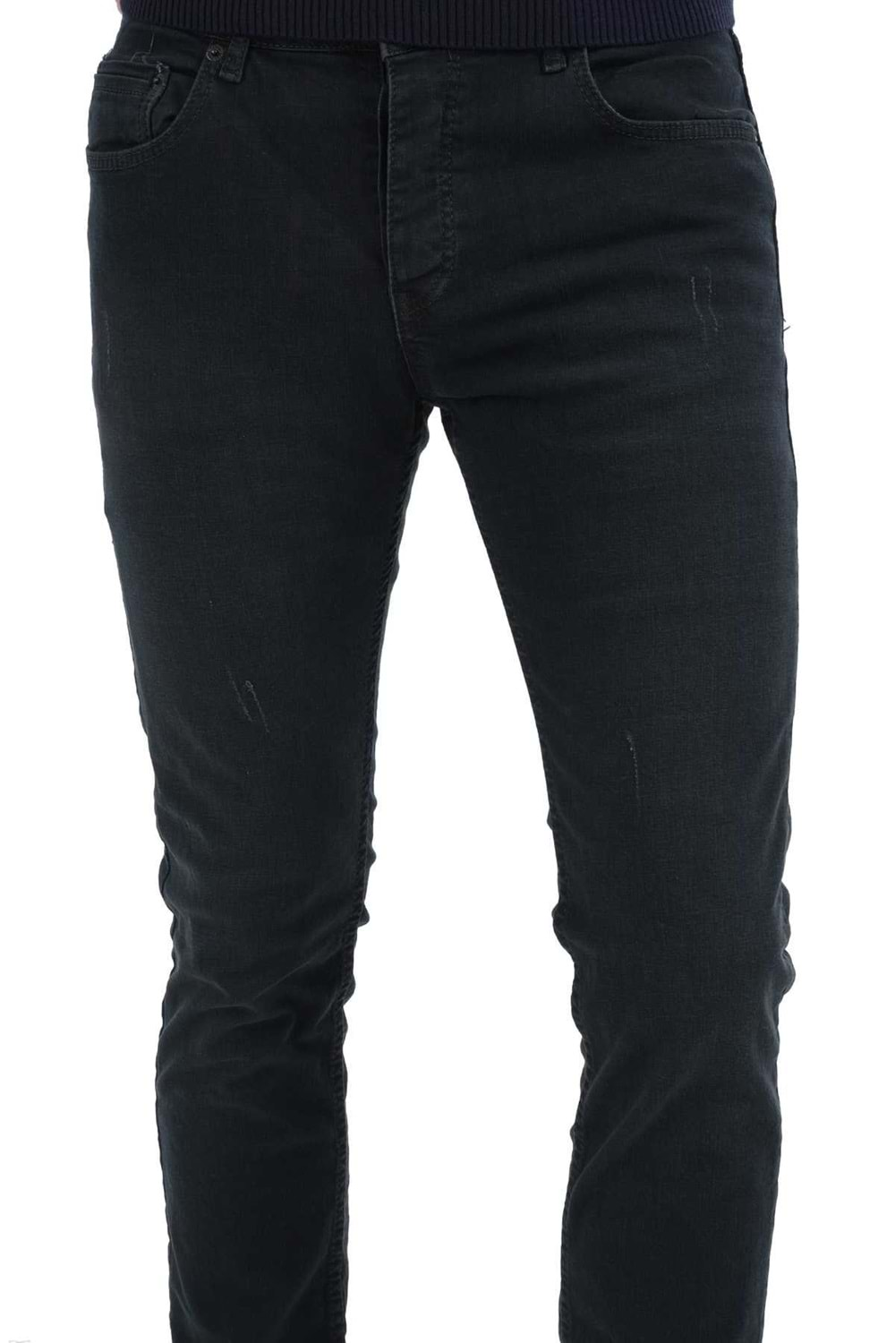 Jack Kevin Lacivert Slim Fit Erkek Kot Pantolon - 0080