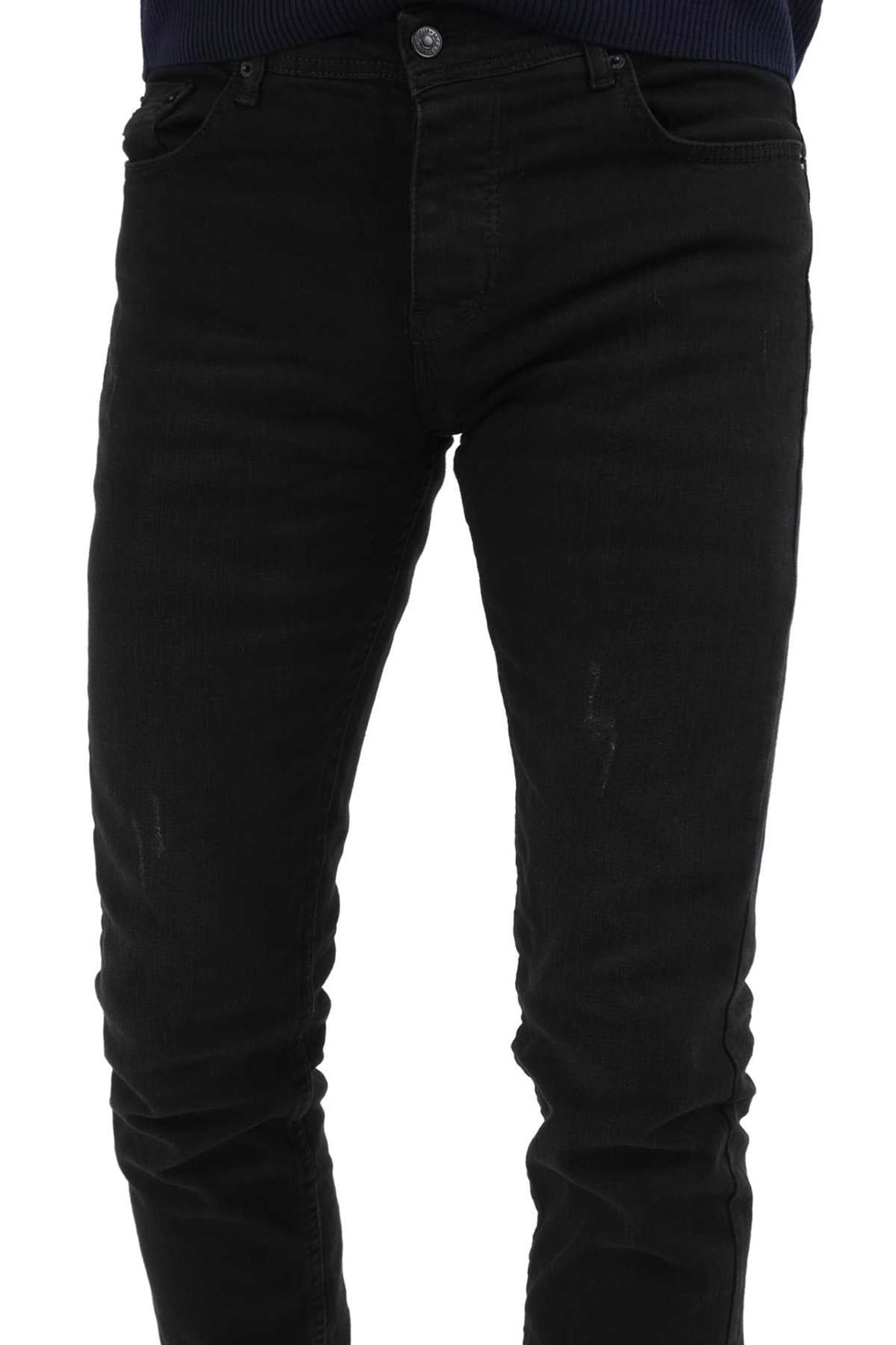 Jack Kevin Siyah Slim Fit Erkek Kot Pantolon -0097