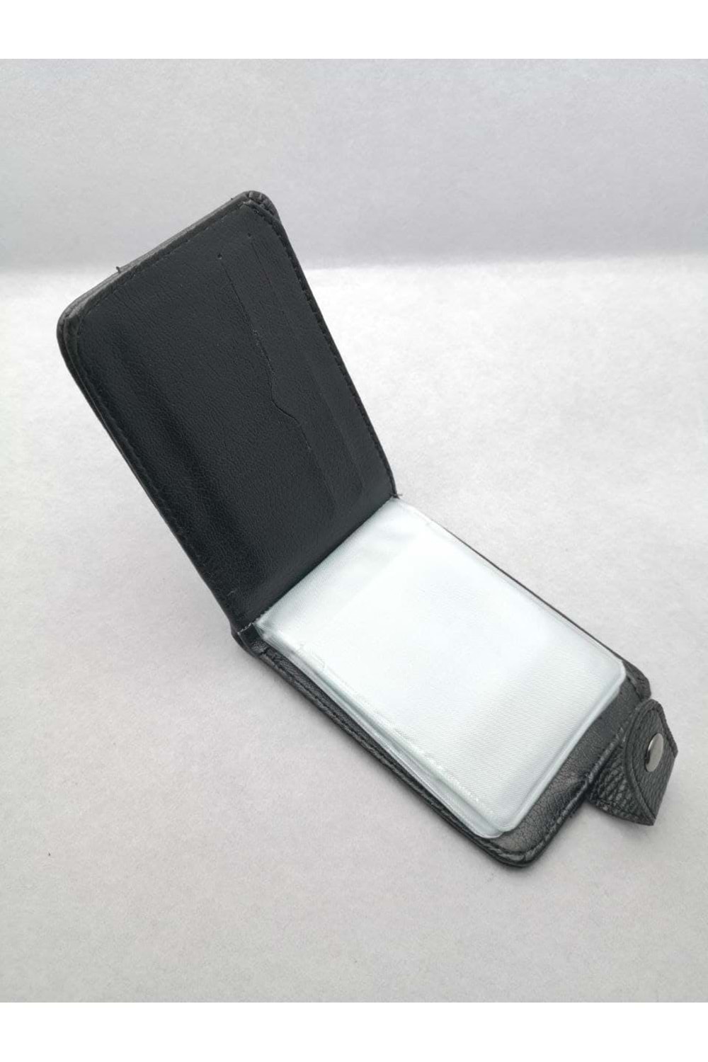 MKM Siyah Erkek Suni Deri Kartlık Cüzdan