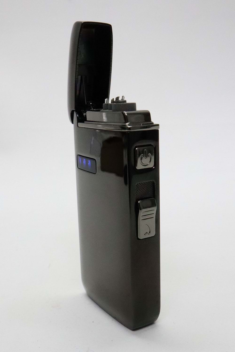 Silvıo Monetti Siyah Renk Şarjlı Çakmak SM-3089USB