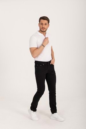 Fdx Jeans Siyah Regular Fit Erkek Kot Pantolon