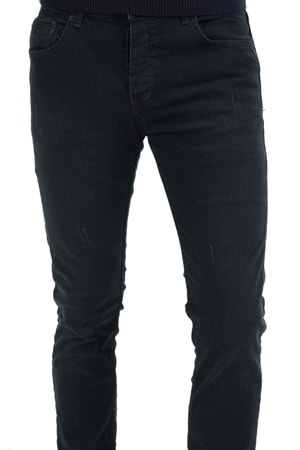 Jack Kevin Lacivert Slim Fit Erkek Kot Pantolon - 0080