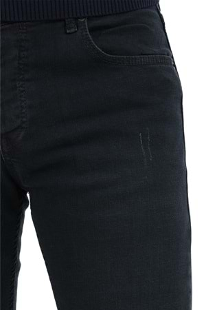 Jack Kevin Lacivert Slim Fit Erkek Kot Pantolon - 0080