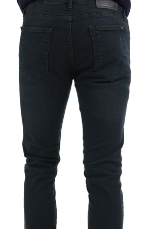 Jack Kevin Lacivert Slim Fit Erkek Kot Pantolon - 0080