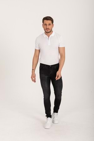 Shef Denım Siyah Slim Fit Erkek Kot Pantolon