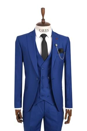 Vıto Andolını Mavi Slim Fit Takım