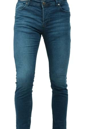 ZINOX Lacivert Slim Fit Erkek Kot Pantolon