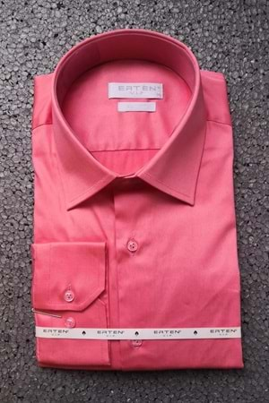 OUTLET / Erten VIP Pembe Slim Fit Erkek Gömlek