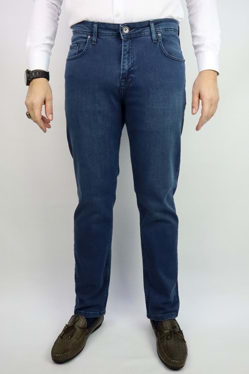 Digital Jeans Açık Yeşil Klasik Regular Fit Erkek Kot Pantolon