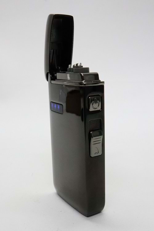 Silvıo Monetti Siyah Renk Şarjlı Çakmak SM-3089USB