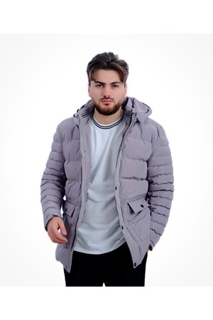 Czk Taş Luiz Şapkalı Kışlık Erkek Mont