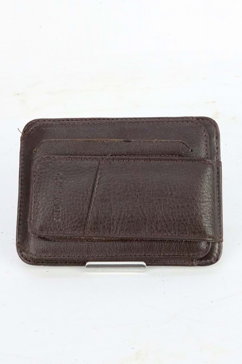 deLaCour Kahverengi Çıtçıtlı Erkek Kartlık Cüzdan