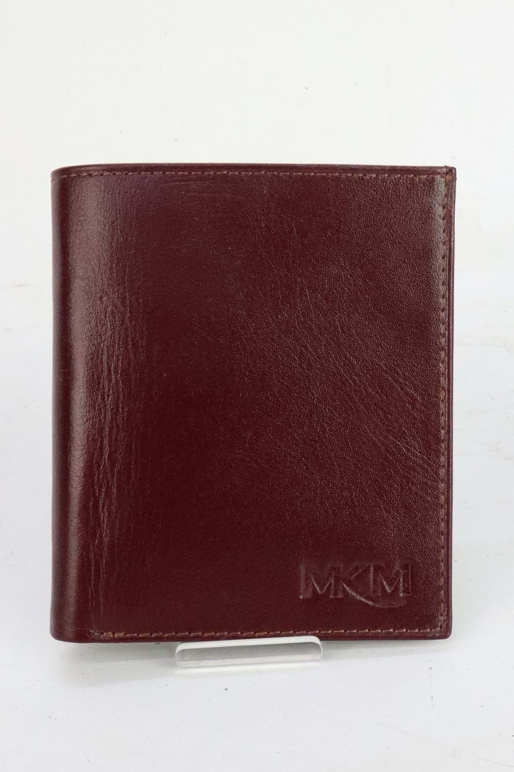 Mkm Bordo Erkek Deri Cüzdan