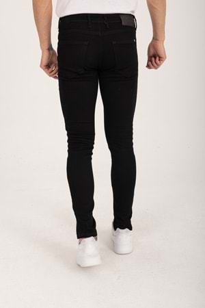 Shef Denım Siyah Slim Fit Erkek Kot Pantolon